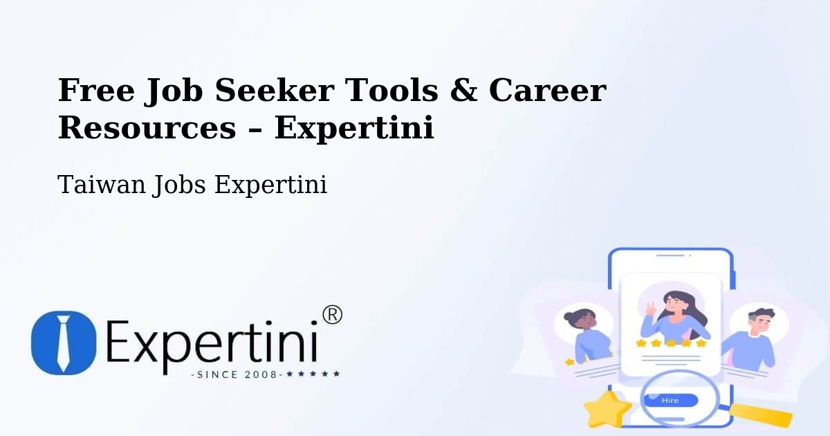 Free Job Seeker Tools & Career Resources – Jiufen - Jiufen, Taiwan Jobs Expertini
