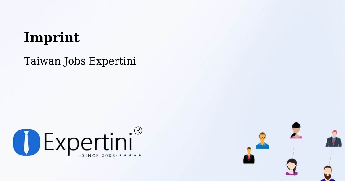 Imprint – Jiufen - Taiwan Jobs Expertini